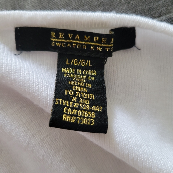 Great all around white dress from Revamped. Size L - Picture 3 of 3